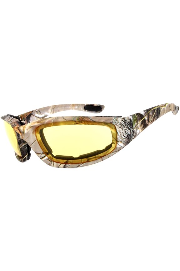 Motorcycle Sunglasses - Camo 2 Frame / High Definition Lens