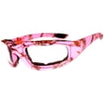 thumbnail image 1 of Motorcycle Sunglasses - Camo Pink Frame / Clear Lens, 1 of 4