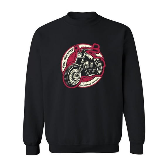Motorcycle Supply Co. Sweatshirt Men -SPIdeals Designs, Male 3X-Large