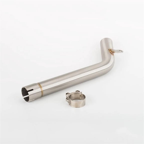Motorcycle System Exhaust Muffler Connection Link Pipe Middle Tube For Yamaha FZ6 FZ-6 FZ 6 For FAZER 2004-2011