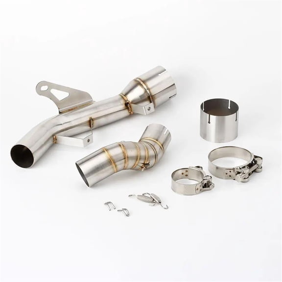 Motorcycle System Exhaust Pipe Muffler Exhaust Link Pipe Accessories For Kawasaki Z900 Z900e 2017 2018-2021