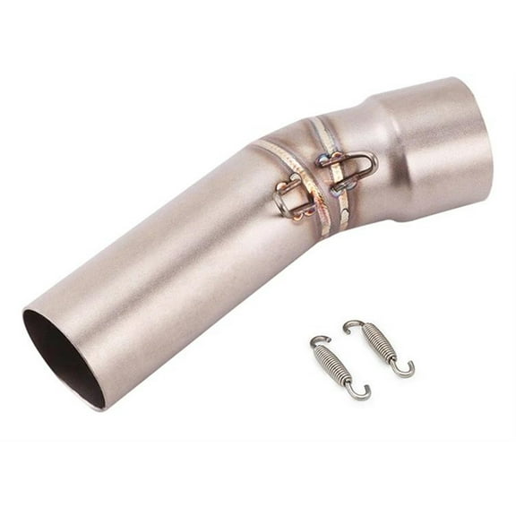 Motorcycle System Exhaust Pipe Slip On Middle Link Pipe For BMW F800GS 2008-2017 ADV 2013-2017 F650GS F700GS