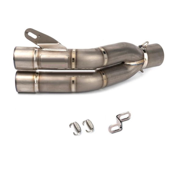 Motorcycle System Parts Exhaust Pipe Double Outlet Exhaust 51mm Muffler For Yamaha R1 R3 CBR CBR125 CBR250