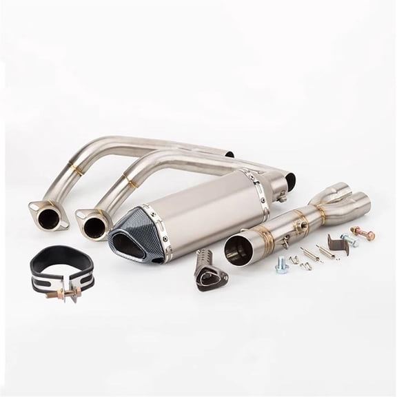 Motorcycle Systems Exhaust Link Pipe For Yamaha MT-07 FZ-07 2014-2023 For Tracer 7/GT 2020-2023 700/GT 2016-2019