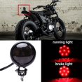 thumbnail image 1 of Motorcycle Tail Rear 12V Taillight Brake Light Stop Lamp Compatible With Chopper Bobber Cafe Racer Bike, 1 of 5