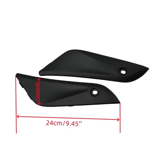 Motorcycle Tank Side Trim Insert Cover Panel Fairing Cowl for Honda CBR1000RR 2004-2007