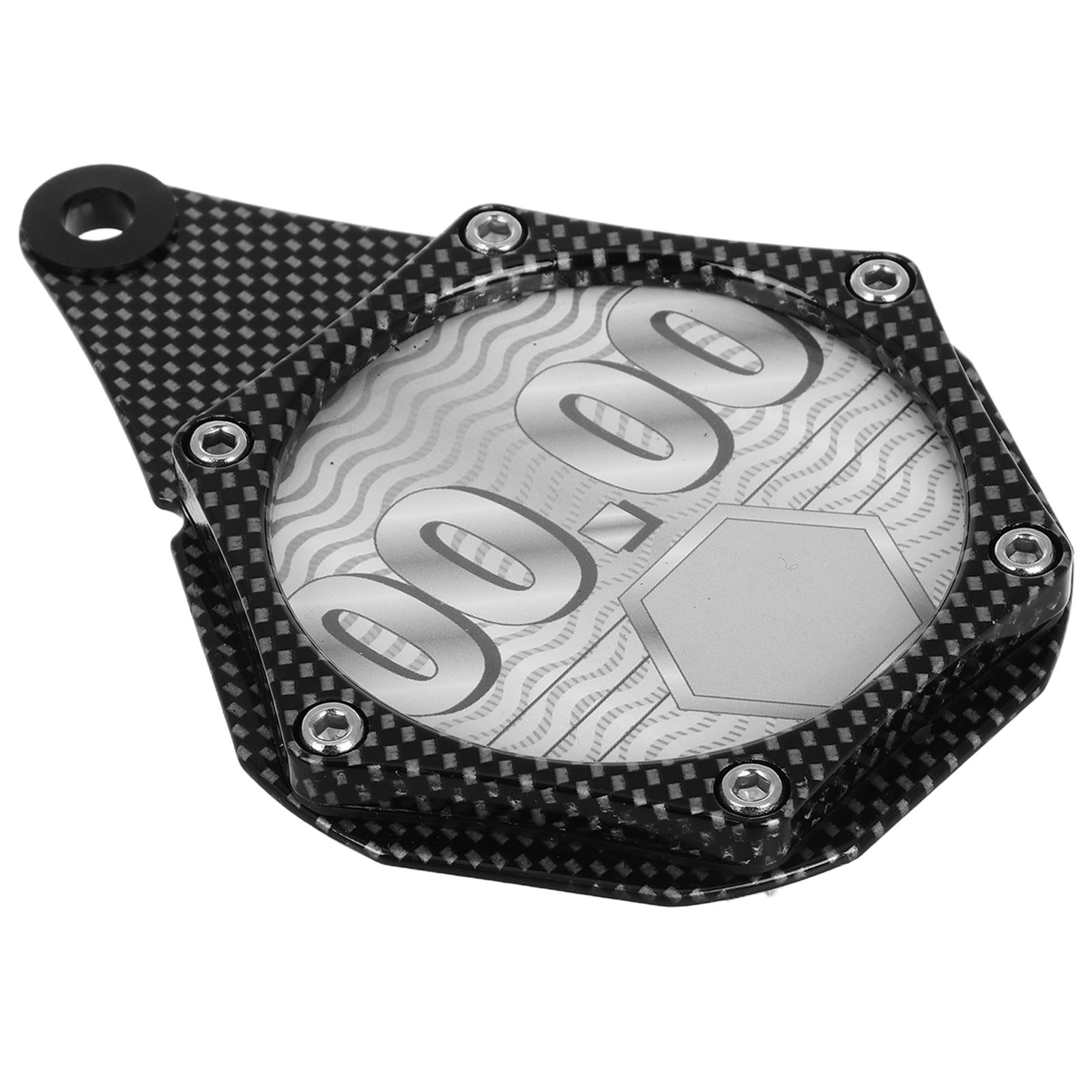 Motorcycle Tax Plate Rack Stand Front License Bracket Black