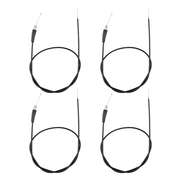 Motorcycle Throttle Cable 120Cm For 50Cc To 250Cc ATV For Quad Bike Dirt Bike Smooth for RESPONSE Semi-Metal Easy Install Off-Road Replacement