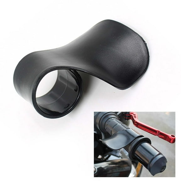 Motorcycle Throttle Control Grips Booster | Universal Fit Handlebar Refueling Assist | Reduces Hand Fatigue Cramping | Plastic Comfort Grip | 6.8x5x.7cm | 1 Pack