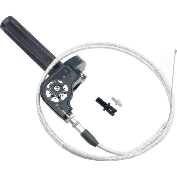 Motorcycle Throttle Grip 7/8" 22mm CNC Aluminum Quick Twister with Throttle Cable for KLX CR CRF EXC XR CRF50 CRF230 50 70 110 125 230 250 Dirt Pit Bike Motocross Motorbike Quad ATV