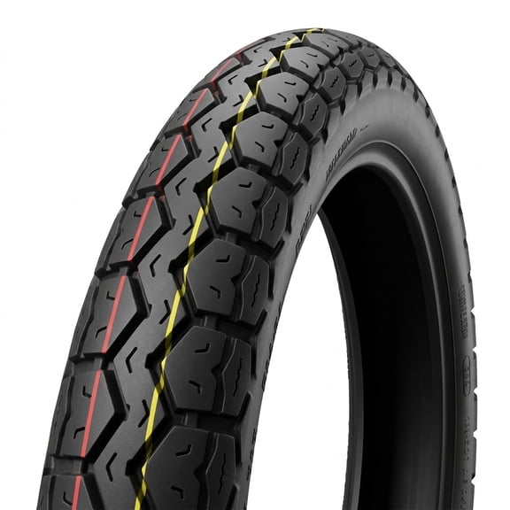 Motorcycle Tire 3.00-18 Tube Type, Cruiser Street Tread Front or Rear