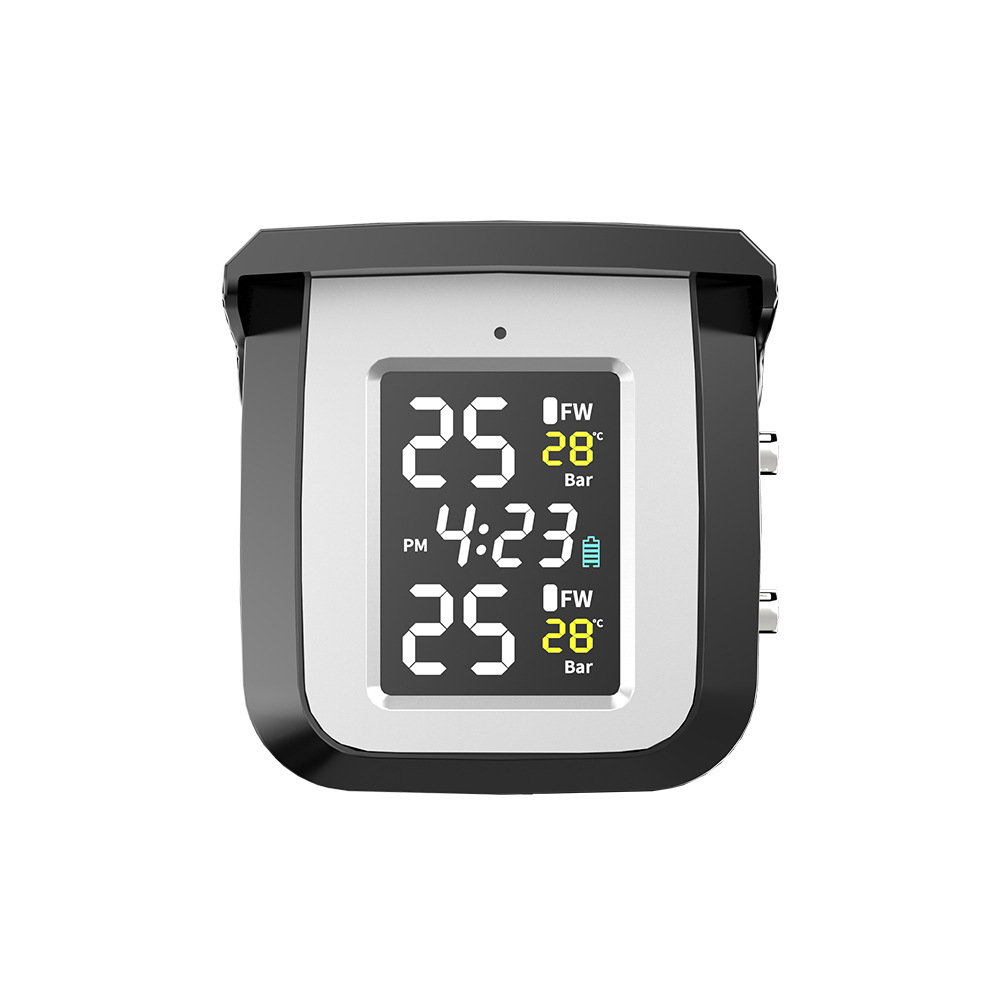 Photo inspiration: Gallery Detail: Motorcycle Tire Pressure Monitor Solar Wireless External Locomotive