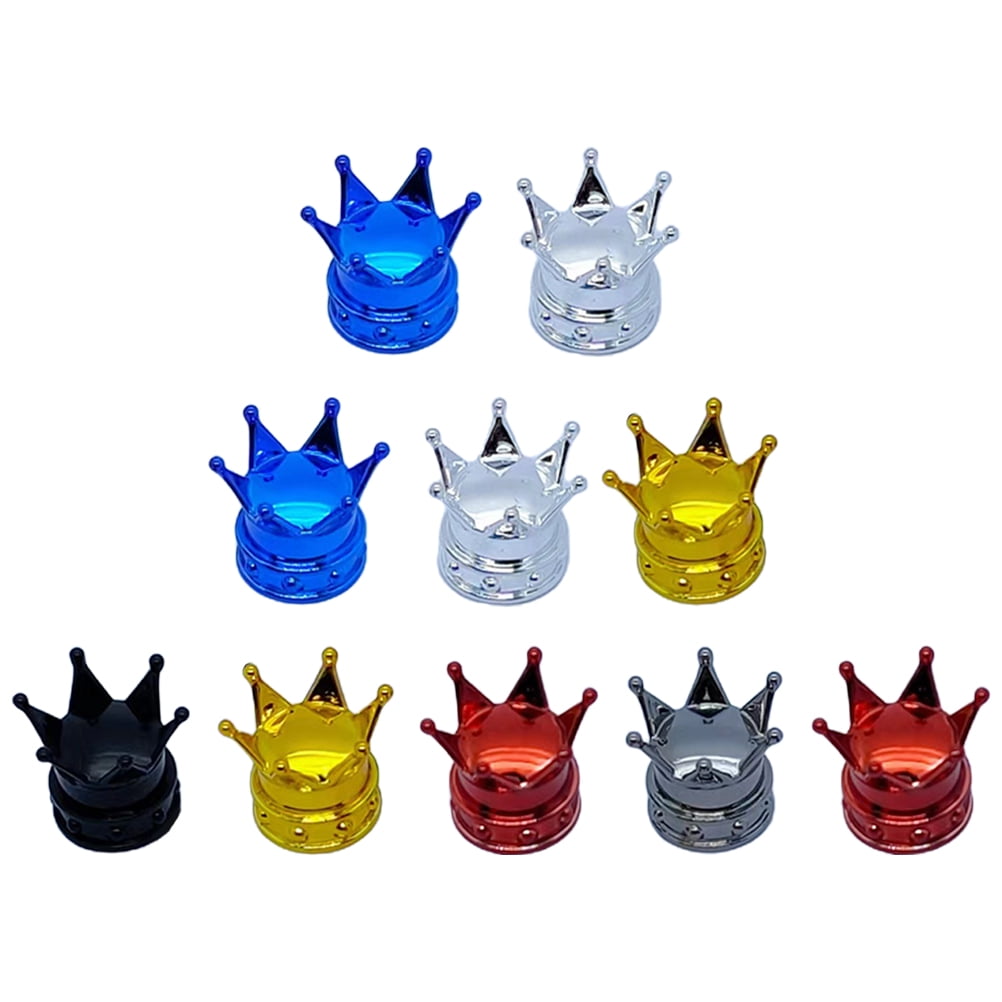 Motorcycle Tire Valve Caps Car Stem Motorkote Core Abs Plastic Copper