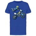 thumbnail image 1 of Superman Trick Motocross Rider Tee Men's -Image by Shutterstock, 1 of 2