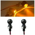Motorcycle Turn Signal Amber Light Blinker Smoke For Most Motorcycle