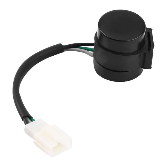Turn Signal Flasher Relay -Signal Flasher 3-Pin Indicator Replacement For GY6 50-250cc Motorcycles, Scooters, Mopeds & ATVs