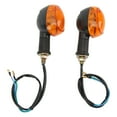 Motorcycle Turn Signal Light 1 Pair Indicator Flasher Lamp Replacement