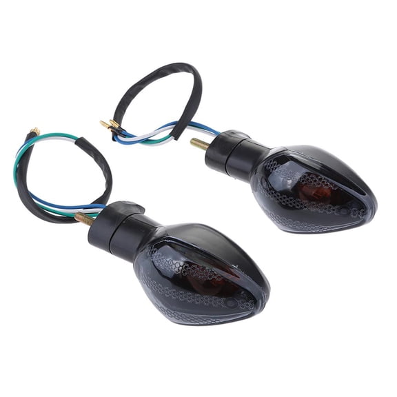 Motorcycle Turn Signal Light Lamp For CBR 600RR F5 2007 2008 2009 2010 2011 - Smoke Lens, as described