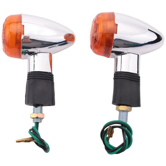 Motorcycle Turn Signals -Front Rear Lights For Motorcycle Street Standard Custom Bike Cruiser Chopper (2Pcs)
