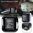 Motorcycle Tyre Temperature Tire Pressure Monitor Lcd Display Multiple