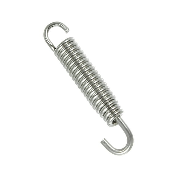 Motorcycle Universal Exhaust Pipe Spring 59mm 2.3" Stainless Steel Exhaust Pipe Spring Hook Modified Accessory