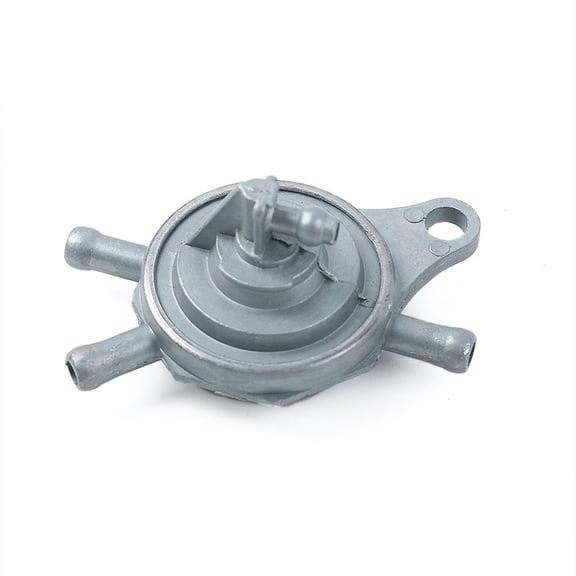 Motorcycle Vacuum 3-Way inline Fuel Tank Tap Filter Petcock Switch For 50cc-150cc Moped Go Carts Dirt