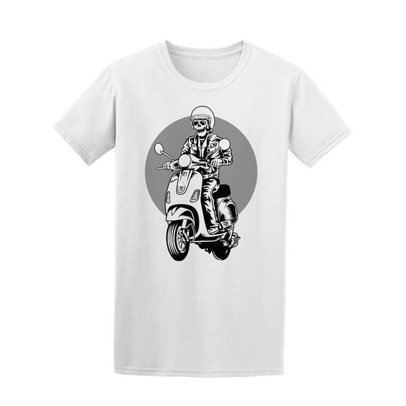 Motorcycle Vespa  T-Shirt Men -Image by Shutterstock, Male x-Large