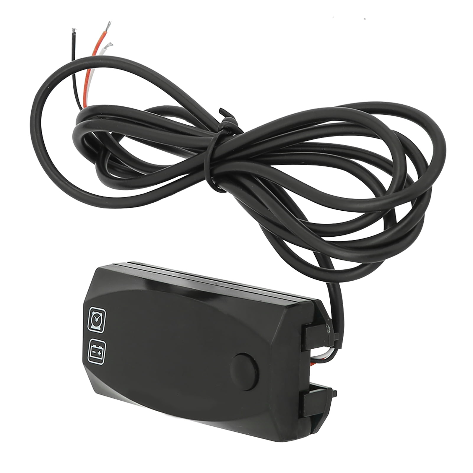 Motorcycle Voltmeter Motorcycle 2in1 LED Voltmeter Electronic Clock