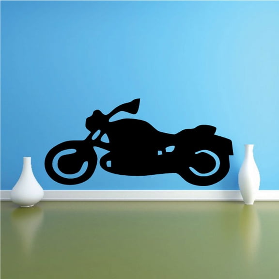 Motorcycle Wall Decal - Vinyl Decal - Car Decal - CD071 - 36 Inches