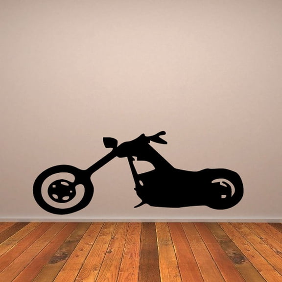 Motorcycle Wall Decal - Vinyl Decal - Car Decal - CD080 - 36 Inches