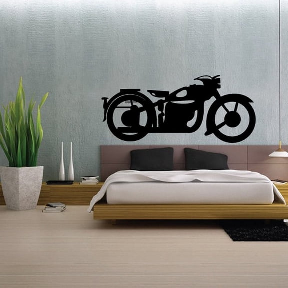 Motorcycle Wall Decal - Vinyl Decal - Car Decal - CD106 - 36 Inches