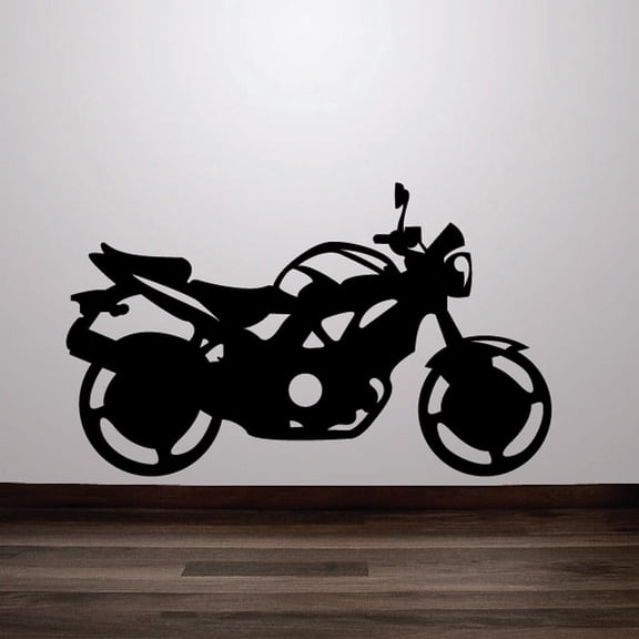 Motorcycle Wall Decal - Vinyl Decal - Car Decal - CD61 - 36 Inches