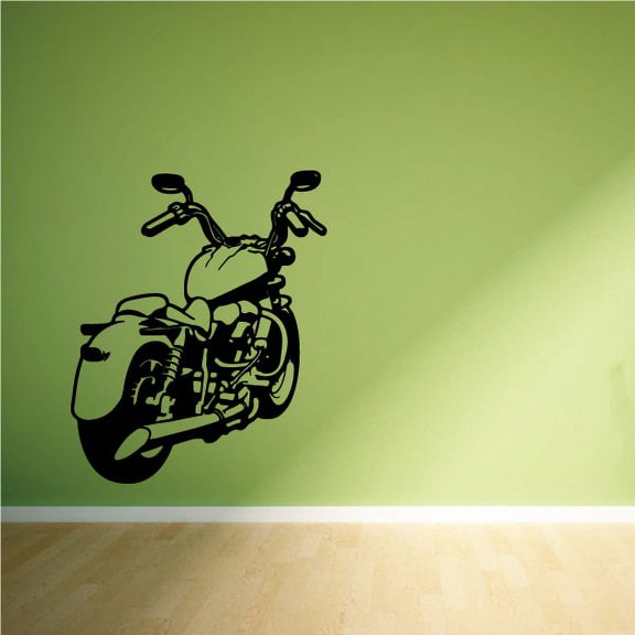 Motorcycle Wall Decal - Vinyl Decal - Car Decal - Large 011 - 36 Inches