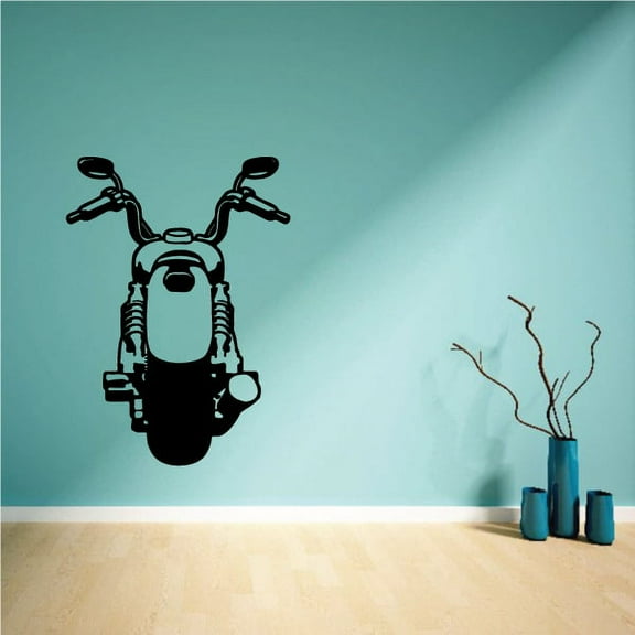 Motorcycle Wall Decal - Vinyl Decal - Car Decal - Large 014 - 36 Inches
