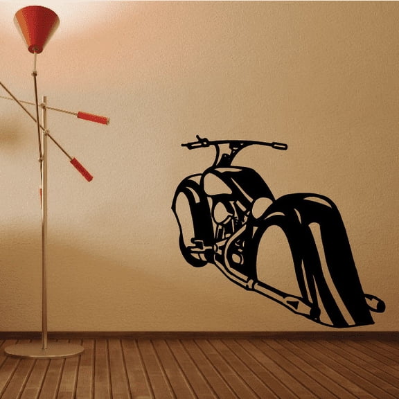 Motorcycle Wall Decal - Vinyl Decal - Car Decal - Large 030 - 36 Inches