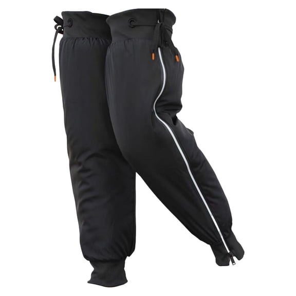 Motorcycle Warm Knee Pads with Elastic Band Leg Keep Warm Wer Knee Guard Leggings Covers for Ski Outdoor Sports Men and Women 70cm