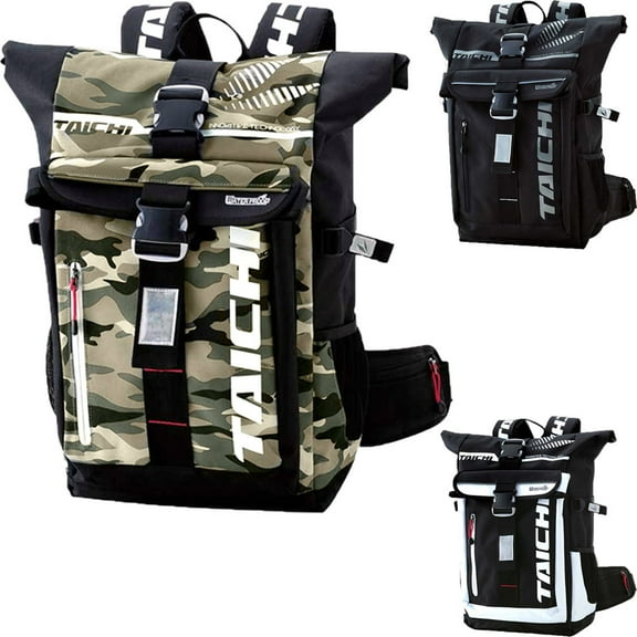 Motorcycle Waterproof Backpack Locomotive Bag Racing Multi-function Bag,Green
