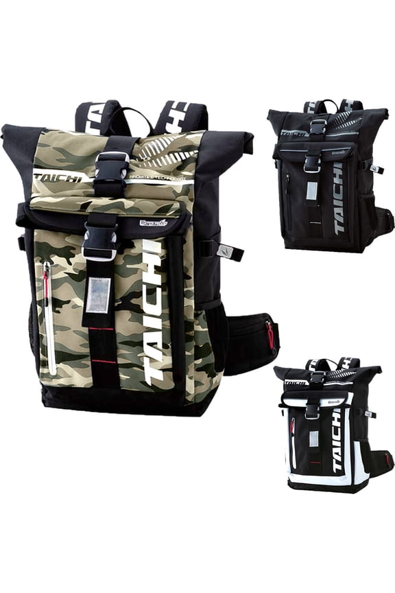 Motorcycle Waterproof Backpack Locomotive Bag Racing Multi-function Bag,Green