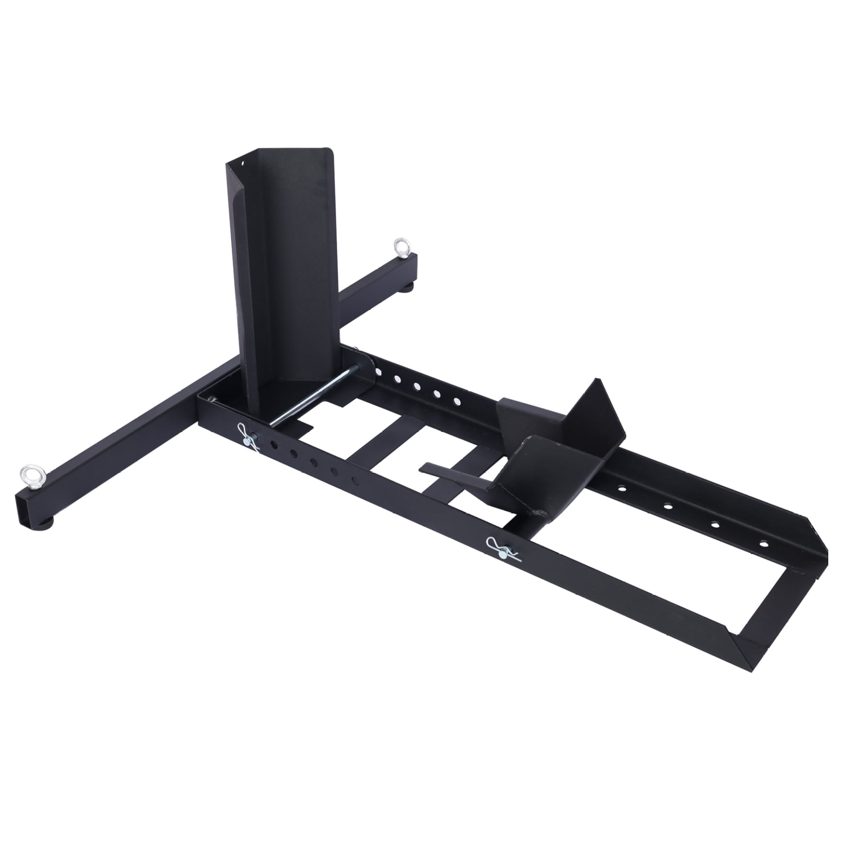 Motorcycle Wheel Chock 1800 Lb Capacity - Heavy Duty Adjustable Stand ...