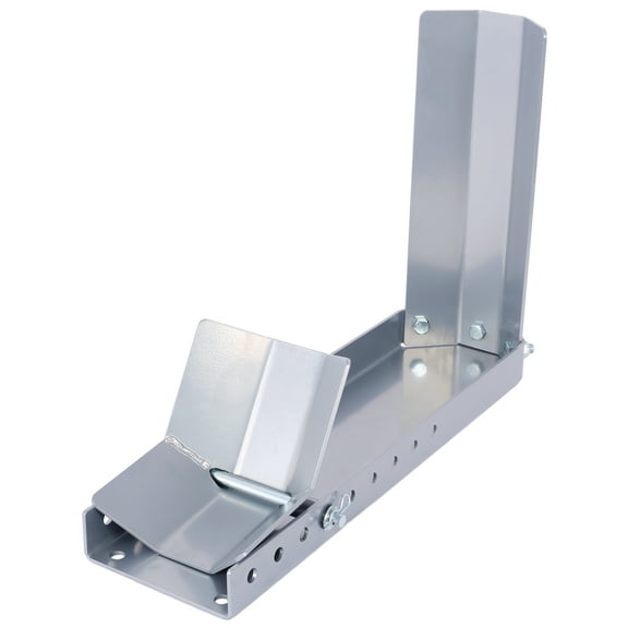 Motorcycle Wheel Chocks for Trailers,Universal Stopper Cradle Holder for Standard Motorcycle Bike Front Wheels, Adjustable Motorcycle Wheel Chock Stand Trailer Stop for 8"-24" Wheels