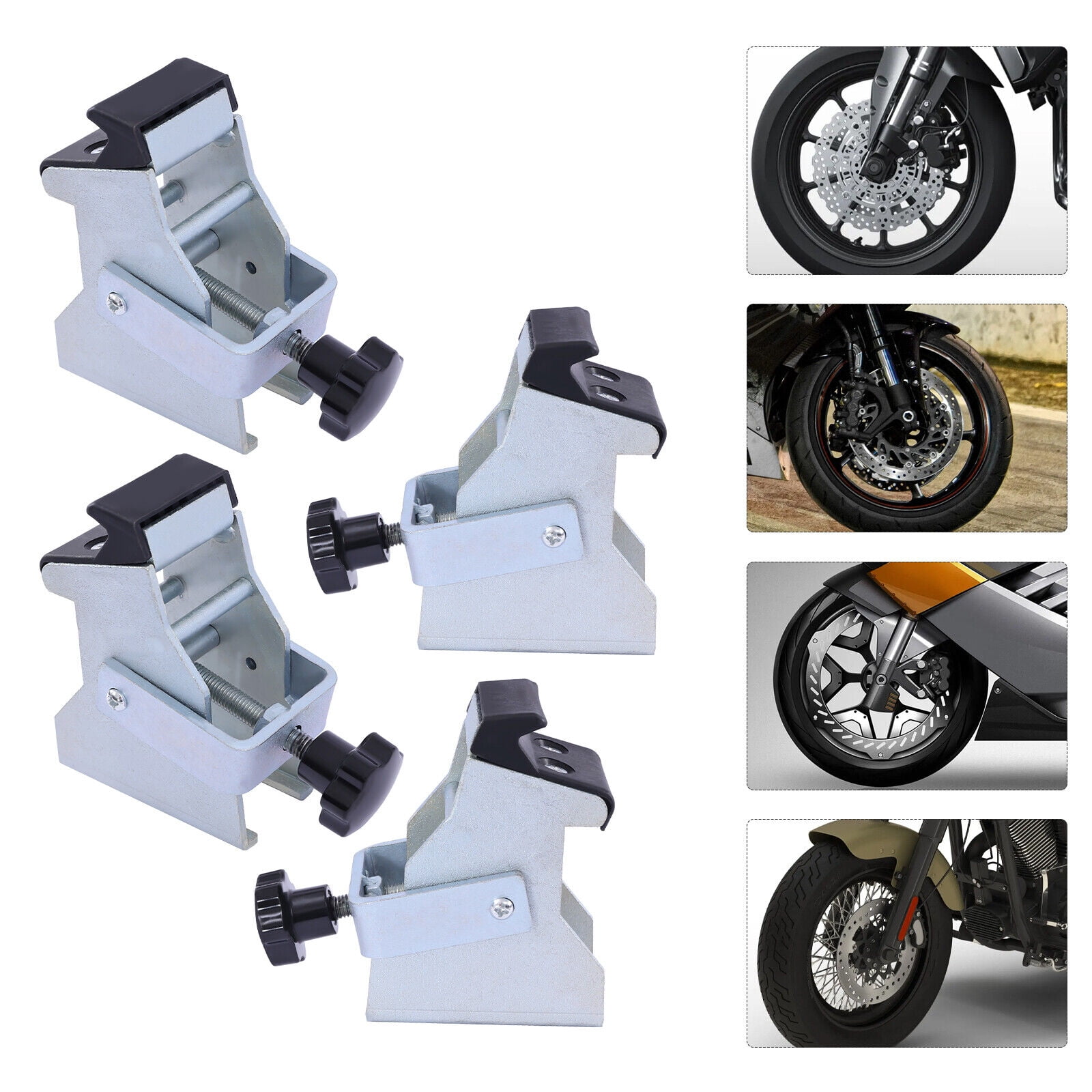 Motorcycle Wheel Rim Adapter For Tyre Tire Changer Clamp Jaw Remove Repair Motorcycle Tire Changer Machine Accessories ATV Wheel Rim Adapter Fixture Clamp