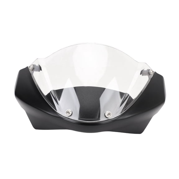 Motorcycle Windshield Anti Cracking PC Front Wind Deflector Screen Double Bubble Sport Flyscreen Visor Protector for Monster 696 795 796 M1100 12 in / 31 cm