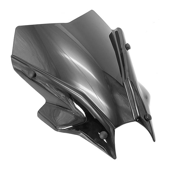 Motorcycle Windshield, Replace Visor Wind Deflector, FZ 09 FZ09 , Smoke Black