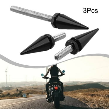 Motorcycle Windshield Spike Bolts Windscreen Fairings License Plate Screw For Street Glide FLHX 2014-2023 Motorcycle Accessories Black