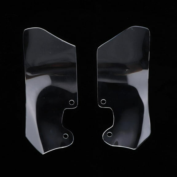 Motorcycle Windshield Wind Deflector Fairing Panel Side for Motorcycles Bikes, Clear