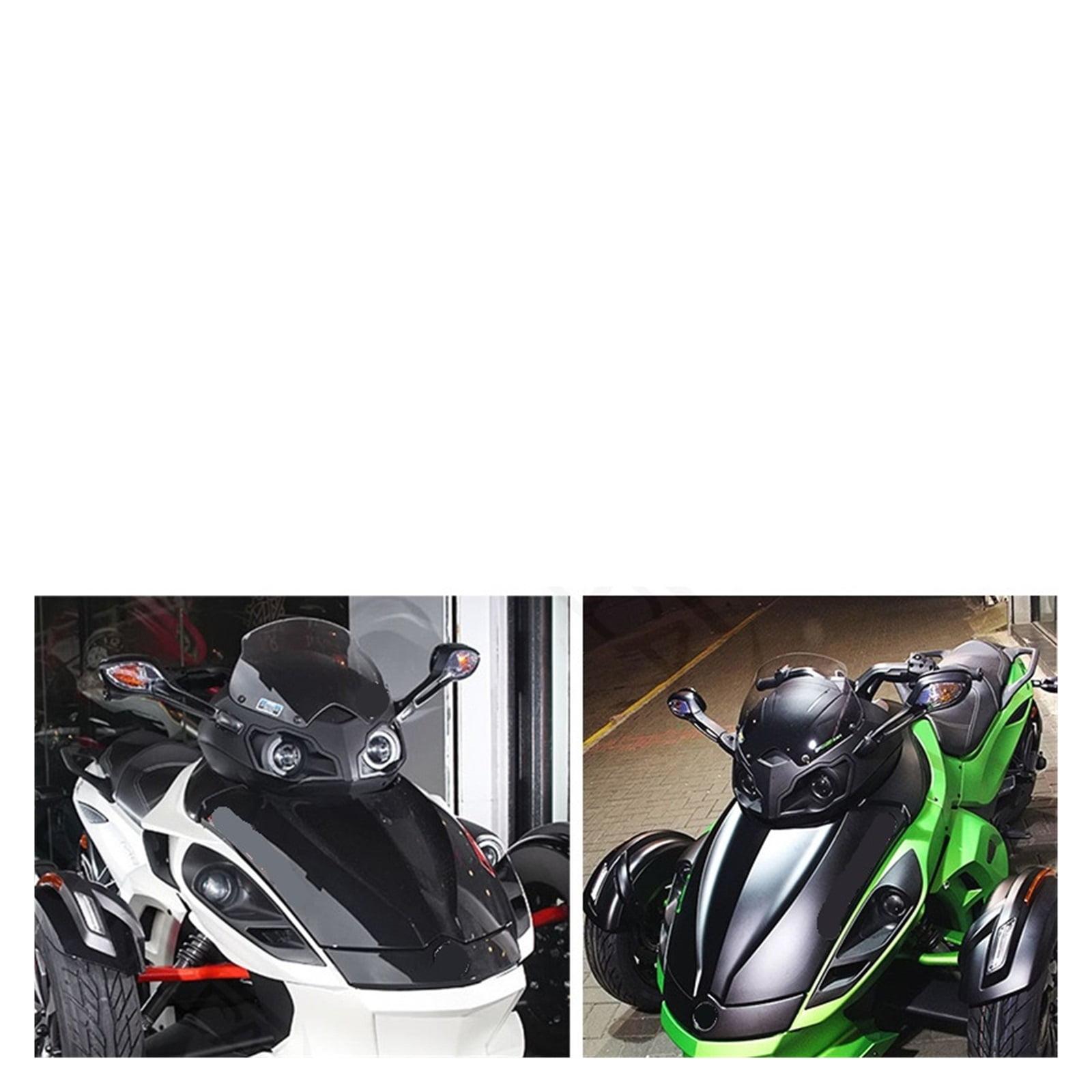 Motorcycle Windshields Compatible For Bombardier CANAM Spyder RS RSS