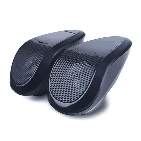 Motorcycle Wireless Bluetooth Speakers Waterproof Stereo Aud-io Amp System MP3 Aud-io Player FM Radio With LED Light ,Excellent Sound Quality
