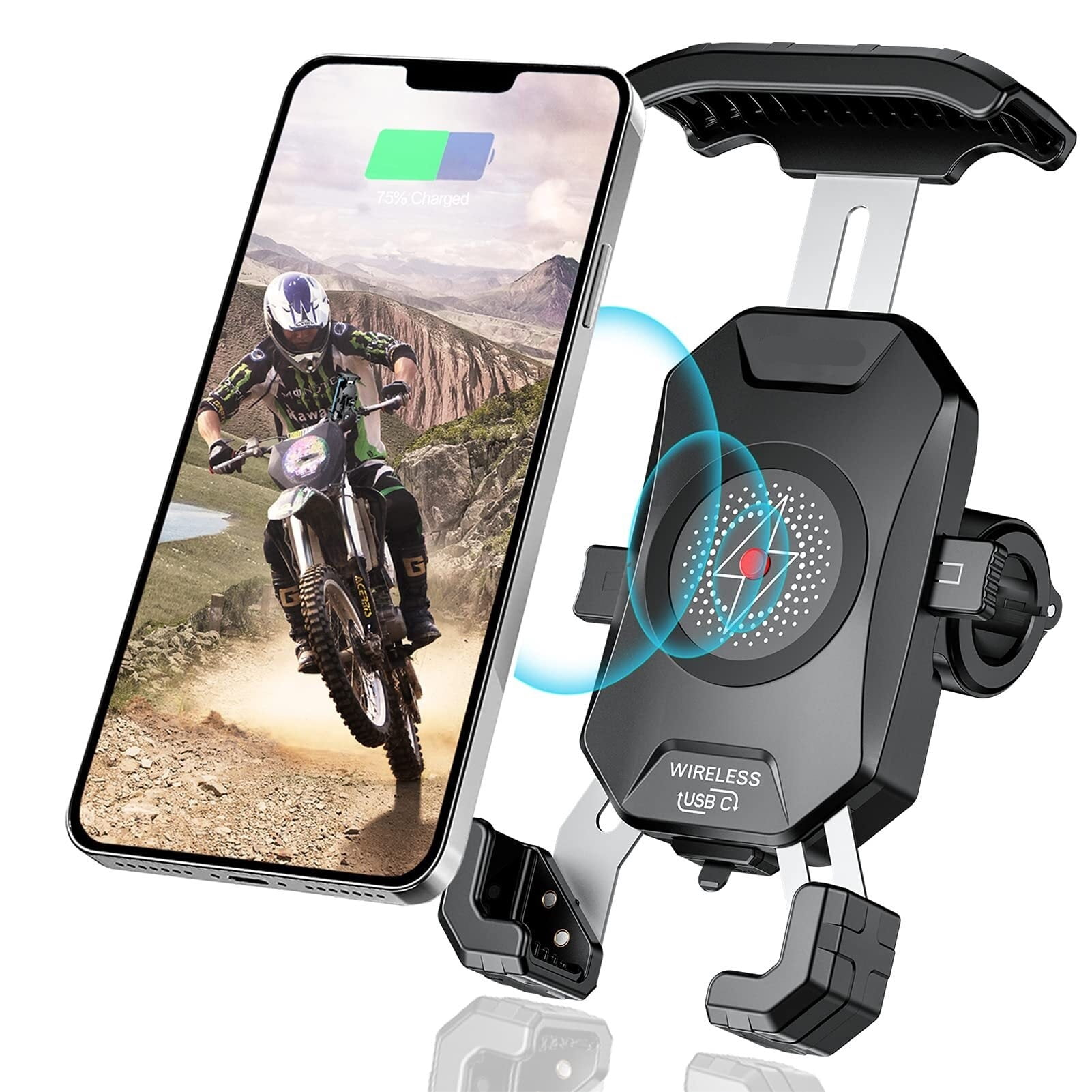 Motorcycle Phone Mount Charger