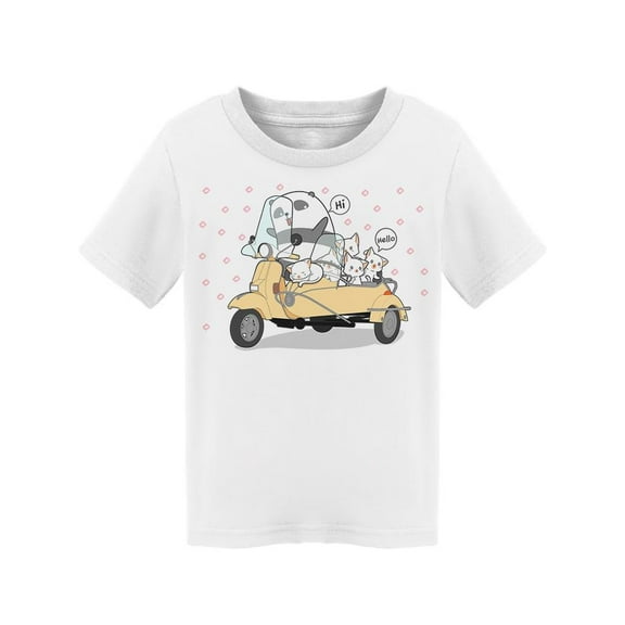 Motorcycle With Cute Animals T-Shirt Toddler -Image by Shutterstock,  3 Toddler
