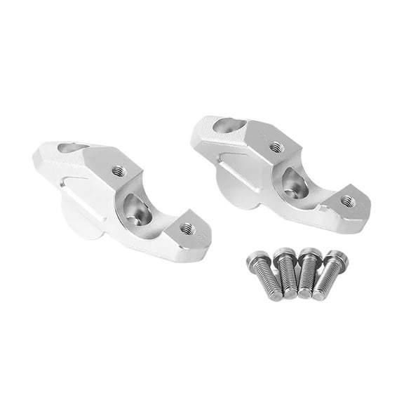Motorcycle  a Pair Silver Handlebar Riser Installation Handlebar Clamp Kit Fit For BMW Motorcycle  R1300GS 2023+